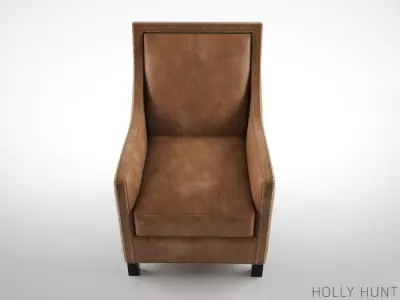 Holly Hunt Percheron armchair 3D model