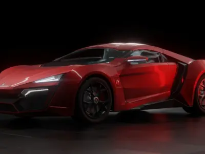 LYKAN HYPERSPORT 3D model
