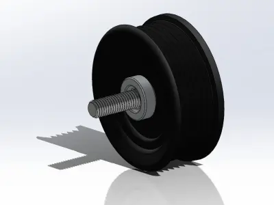 Dayco 89171 Idler Pulley Assembly 3D model