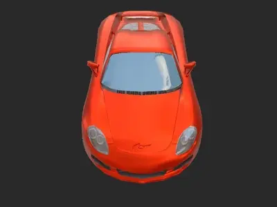 CARRERA GT REPLICA Low-poly 3D model