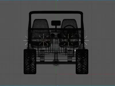 ceep cj-6 Low-poly 3D model