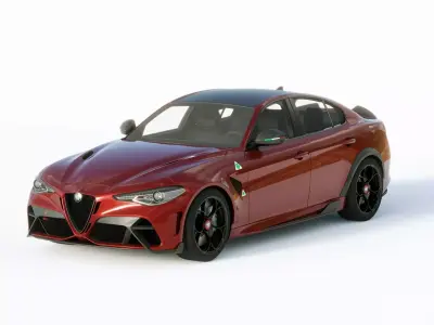 Alfa Romeo Giulia 2021 3D model