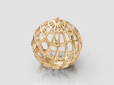 Christmas Ornament Ball 3D print model