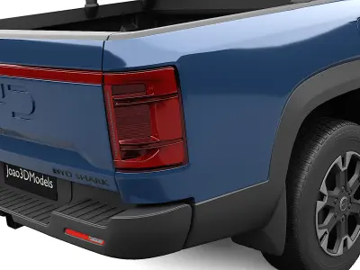 BYD UTE SHARK HYBRID 2024 3D model