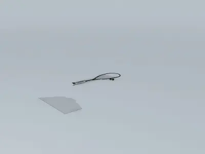 Wilson Squash Racquet Free 3D model