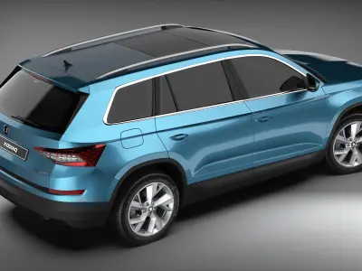 Skoda Kodiaq 2016 - 2021 3D model