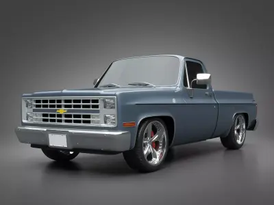 1985 Chevrolet C-10 Silverado 3D model