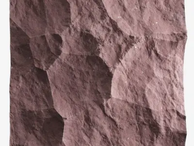 398-RockPanel sandstone wall texture 3D model
