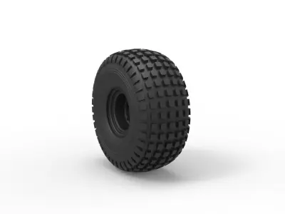 Offroad wheel 18 3D print model