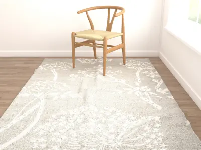 Rugs No 244 Low-poly 3D model