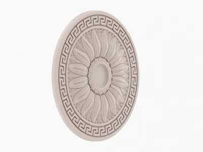 Classic Ceiling Medallion 61 3D model