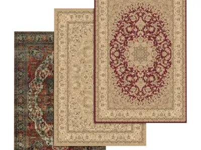 Rug Set 964 3D model