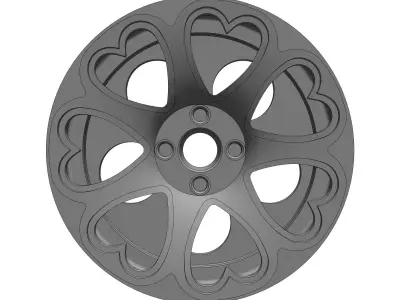 Heritage Kokoro Forged 164 RIMS FOR HOTWHEELS 3D print model 3D print model