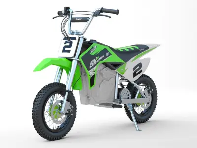 Razor Dirt Rocket SX500 McGrath Electric 3D model