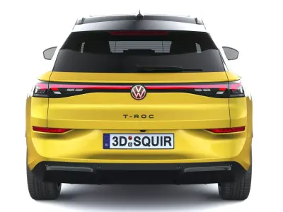 Volkswagen T-Roc R-line 2026 3D model