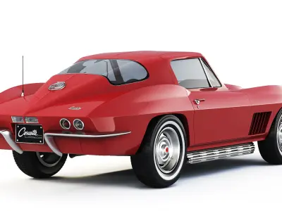 Chevrolet Corvette Stingray C2 1967 3D model