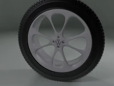 Wheel 3D model 25