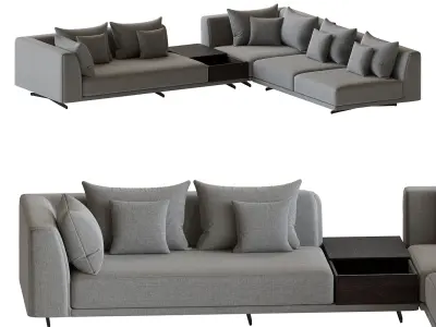 Endless sofa 4 3D model