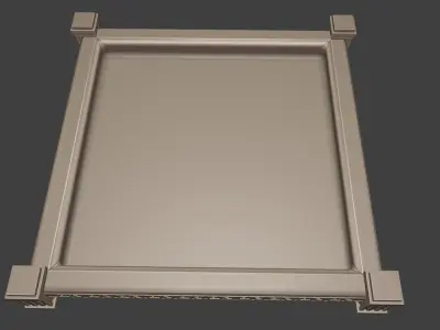 Ancient Greek Inspired Tray Free 3D print model