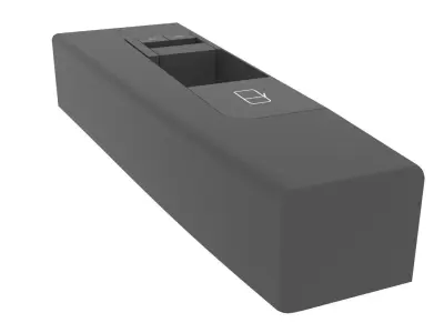 Car Door Window Switch 3D model