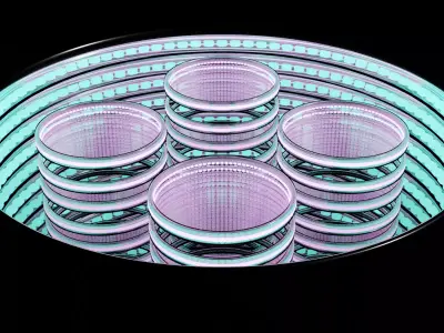 Infinity Glass Low-poly 3D model