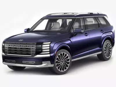Hyundai Palisade 2026 3D model