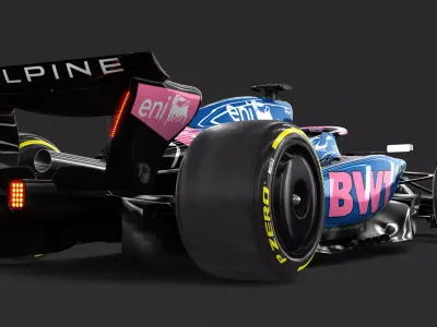 Alpine A525  3D model