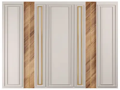Wall Panel  3D model buy