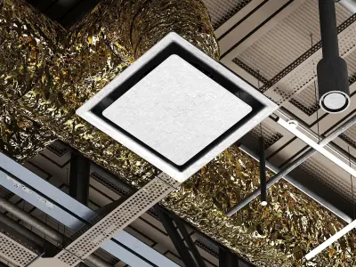 Ventilation system 3D model