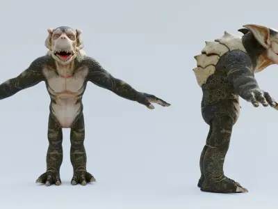 Alien Creature  3D model