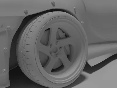 Mazda Rx7 3D model