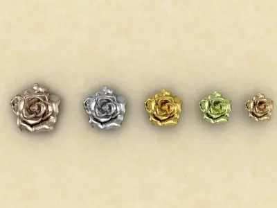 Rose Flower Type2 3D model