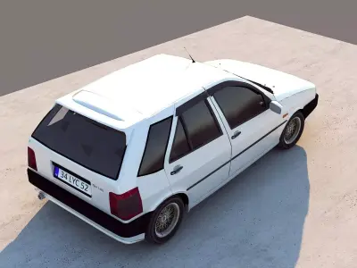 1989-2001 Tipo Detailed Full Model Low-poly 3D model