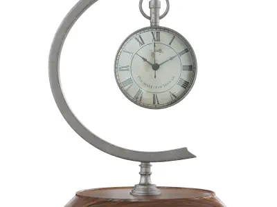 table clock 42 3D model