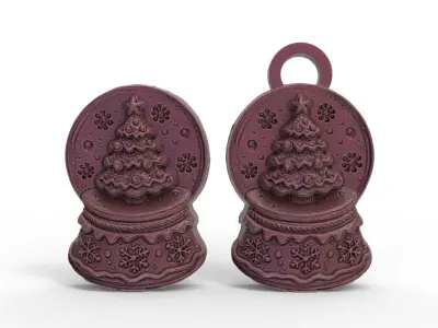 christmas decoration  3D print model