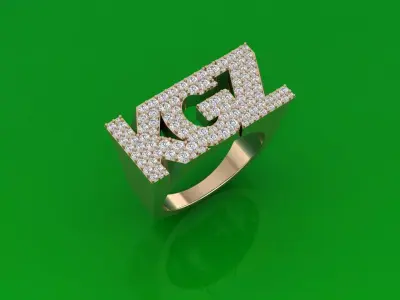Ring 168 KGZ 3D print model