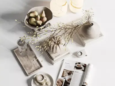 Decorative set- H52 3D model