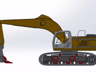 1 14 liebherr 960sme 3D print model