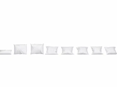 Solid Pillow SET 2 3D model
