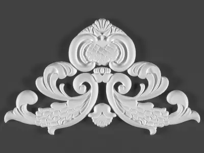 8 ornamental classic decoration 3d model kitbash vol 14 3D model