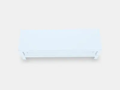 LACK TV bench Low-poly 3D model