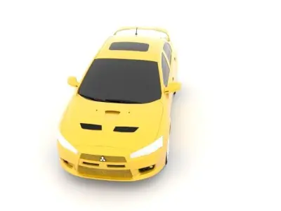 Lencer sports car 3D model