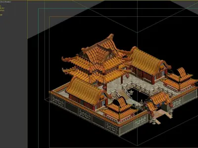 Ancient Architecture 3D model order