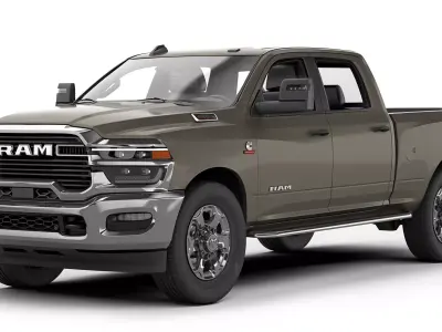 RAM 2500 Big Horn 2025 3D model