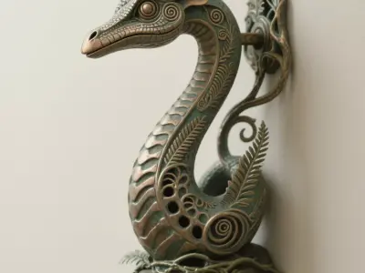 Dinosaur 3D print model