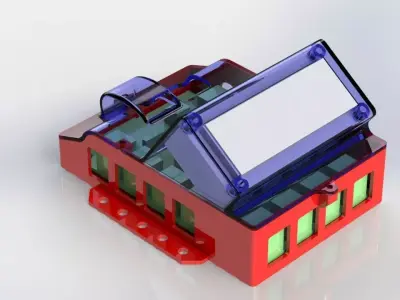 3D Printed Motherboard Case for STEM Project 3D print model