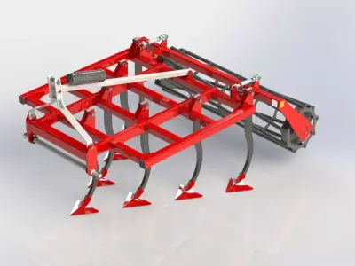 WG 1001 - Landscape  cultivator 150 - 300 3D model
