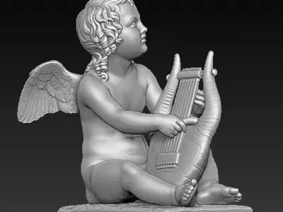 Angel Cupid 3D Model 3D print model