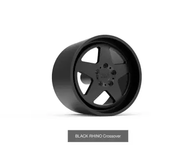 best seller black rhino wheels   3D Model Pack