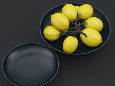 Fruit Bowl III 3D model